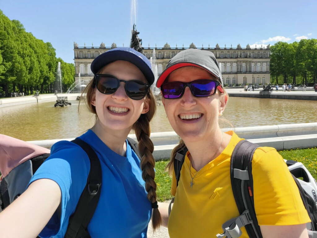 Besuch auf Herrenchiemsee bei unserem Mutter-Tochter Campingtrip