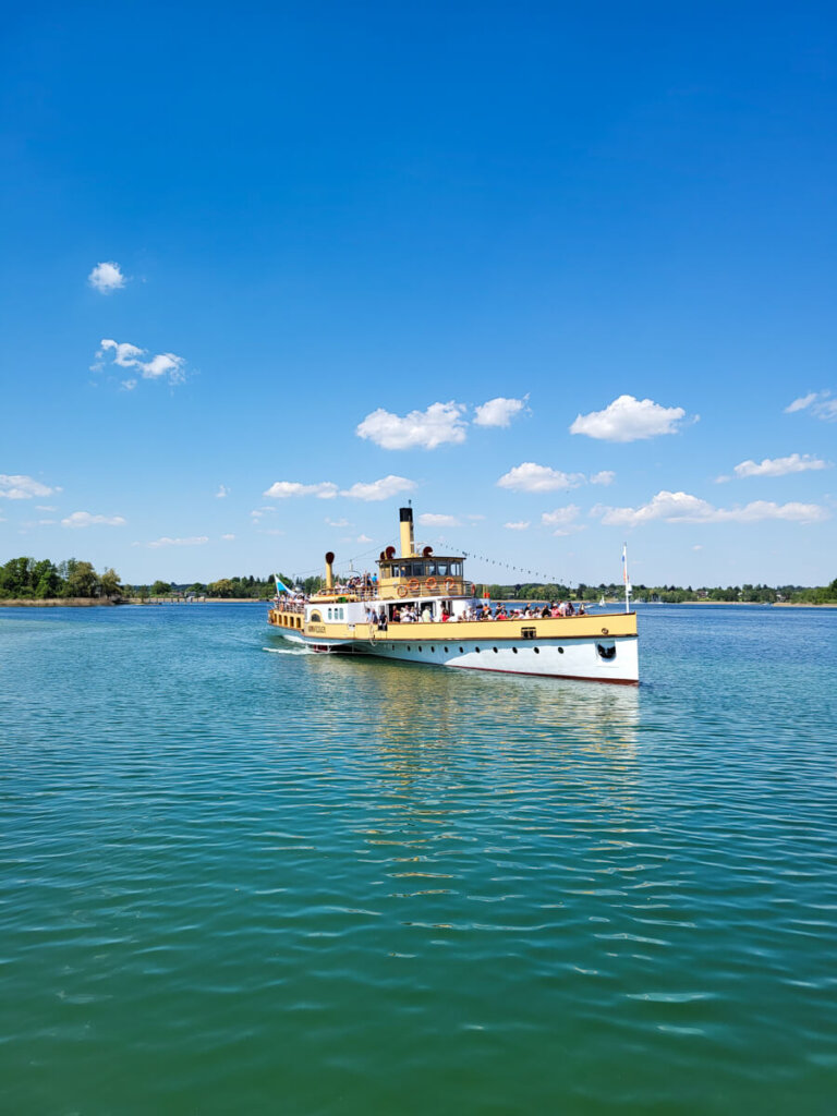 Herrlich: Rundfahrt über den Chiemsee