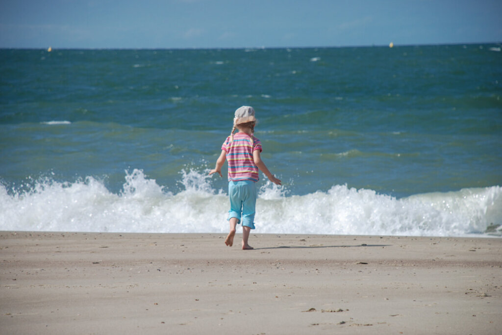 Die niederländische Küste ist perfekt für den Urlaub mit Kindern...