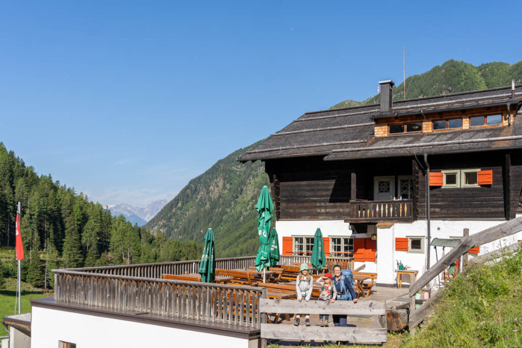 Das Meißner Haus in den Tuxer Alpen: Bild: Steffi Schindler