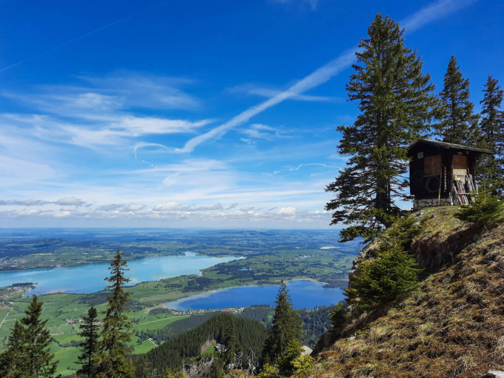 Atemberaubender Ausblick vom Tegelberg, dem Hausberg von Füssen