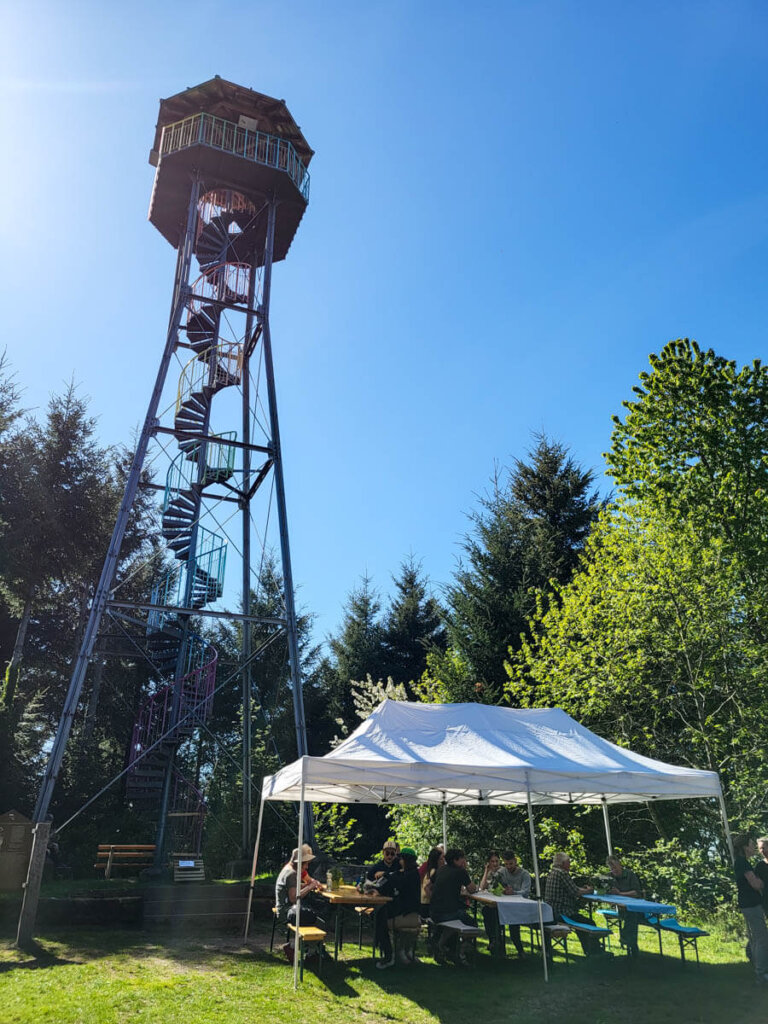 360-Grad-Panorama gibt es auf dem Geigerskopfturm