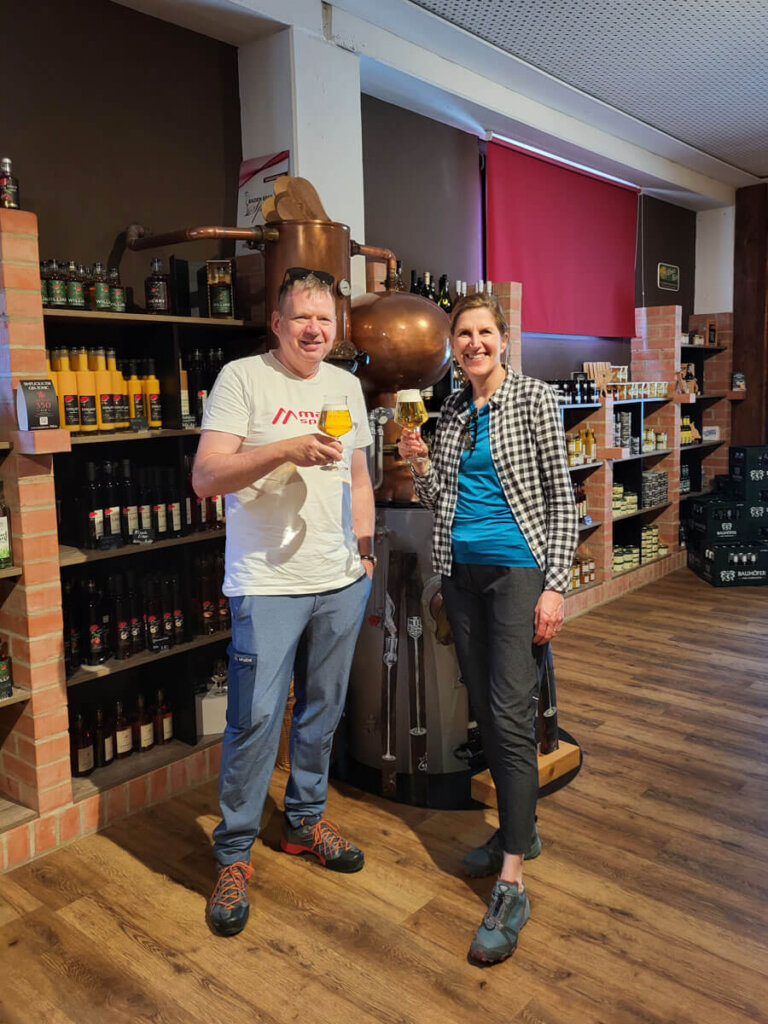 Prost in Kammerer's Schnapslounge in Renchen-Ulm