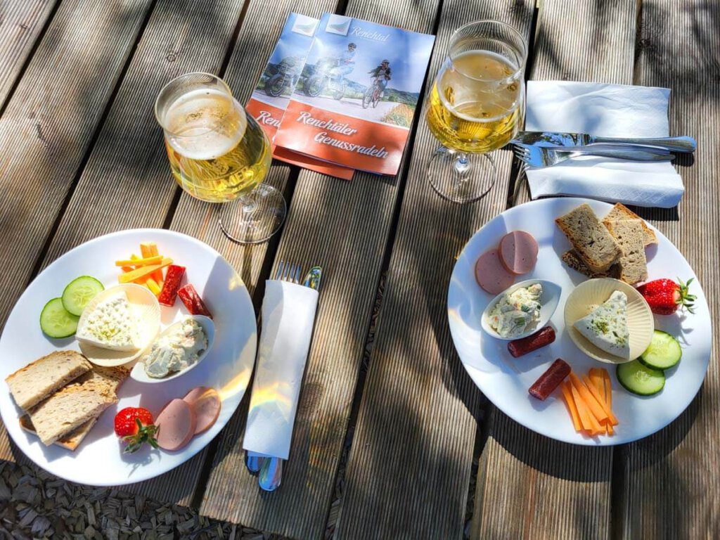 Leckeres Vesper bei Kammerer's Schnapslounge in Renchen-Ulm
