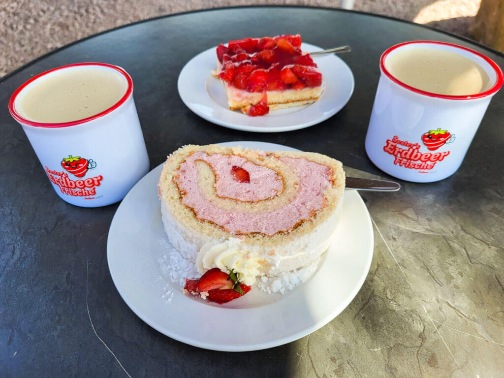 Erdbeergenuss bei Sester's Erdbeer-Frische in Oberkirch im Renchtal