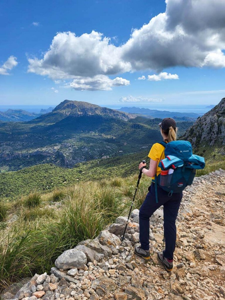 Was für ein Bergpanorama auf Mallorca!