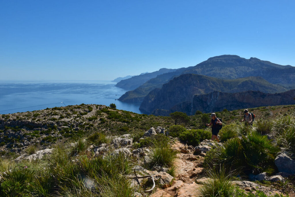 Atemberaubende Panoramablicke auf der Rundwanderung bei Sant Elm