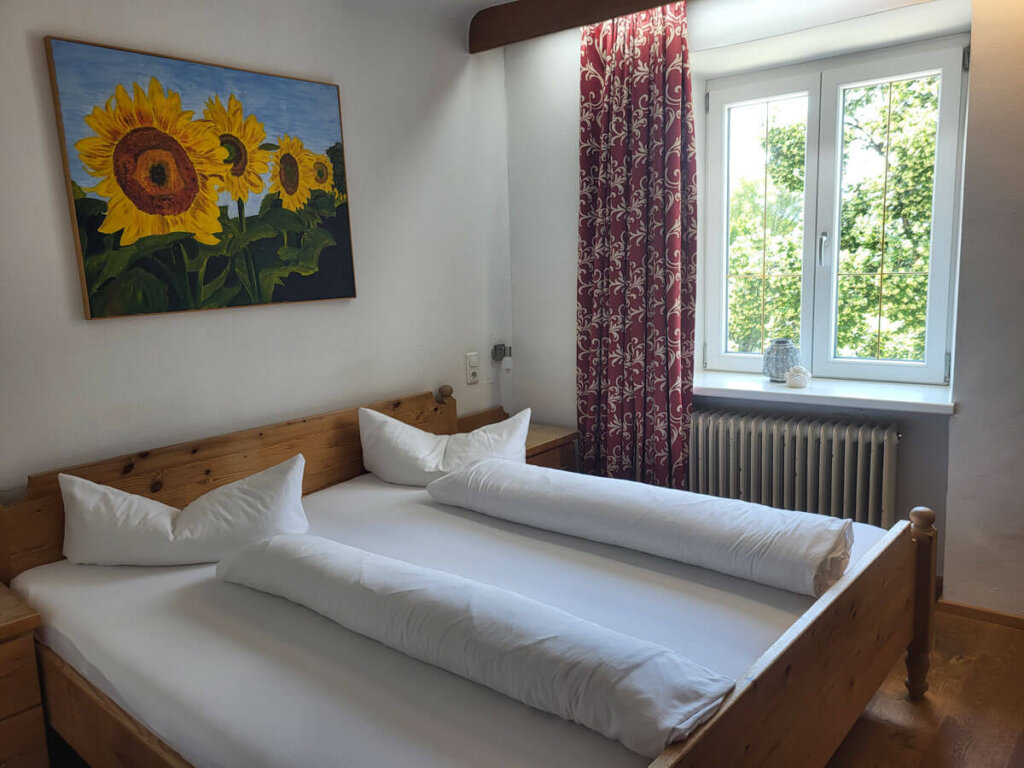 Unser Zimmer im Gasthof Einhorn Schaller in Schwaz