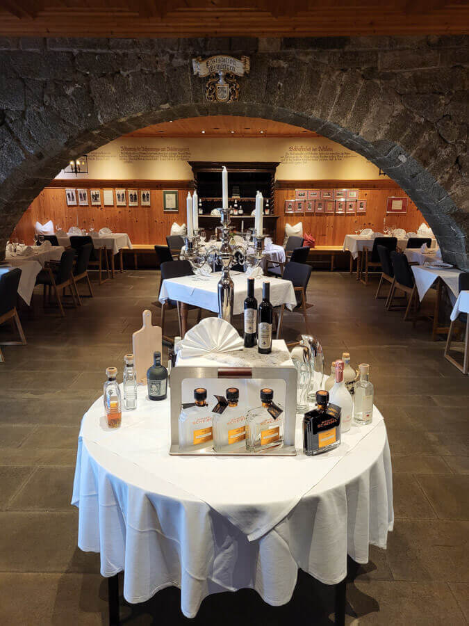 Die historischen Räumlichkeiten der Posthalterei im Meininger Hotel Sächsischer Hof