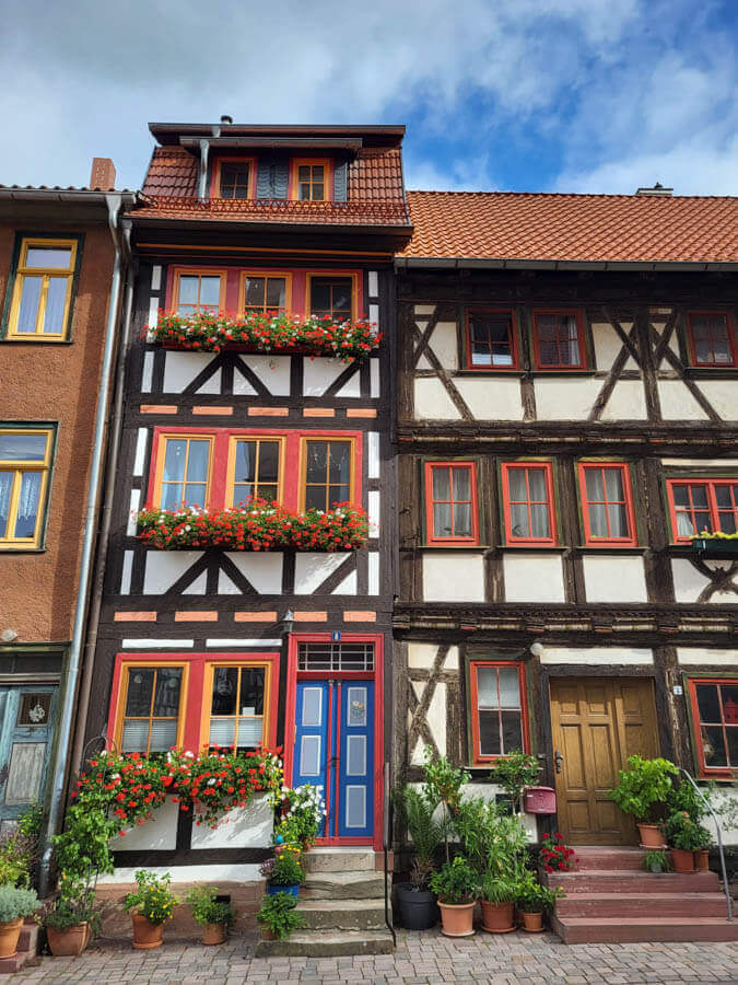 Das schmälste Fachwerkhaus Schmalkaldens