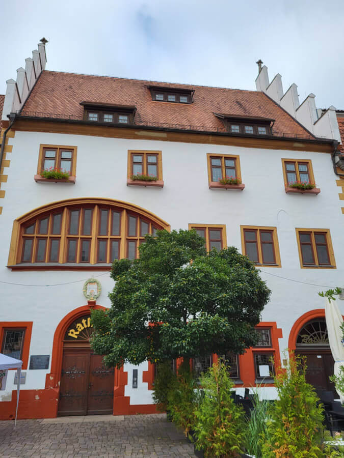Schmalkaldens Rathaus ist eine Steinerne Kemenate