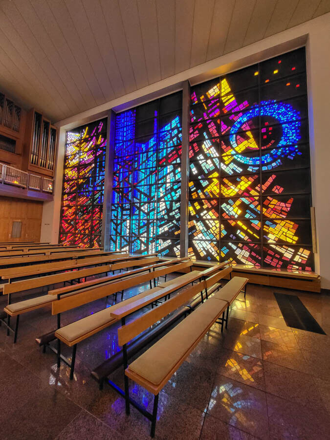 Besondere Lichtstimmung in der Kirche St. Marien