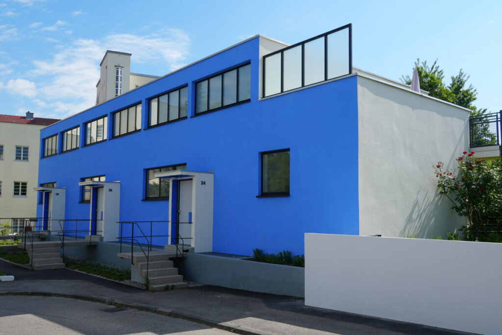Reihenhaus von Mart Stam in der Weissenhofsiedlung in Stuttgart
